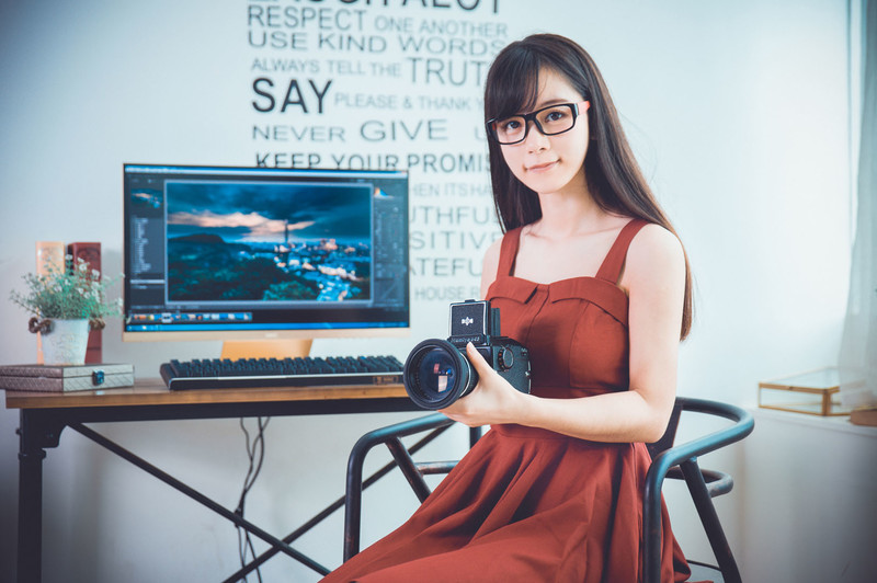 美女摄影师真情告白——HKC B5000摄影发烧友的真爱