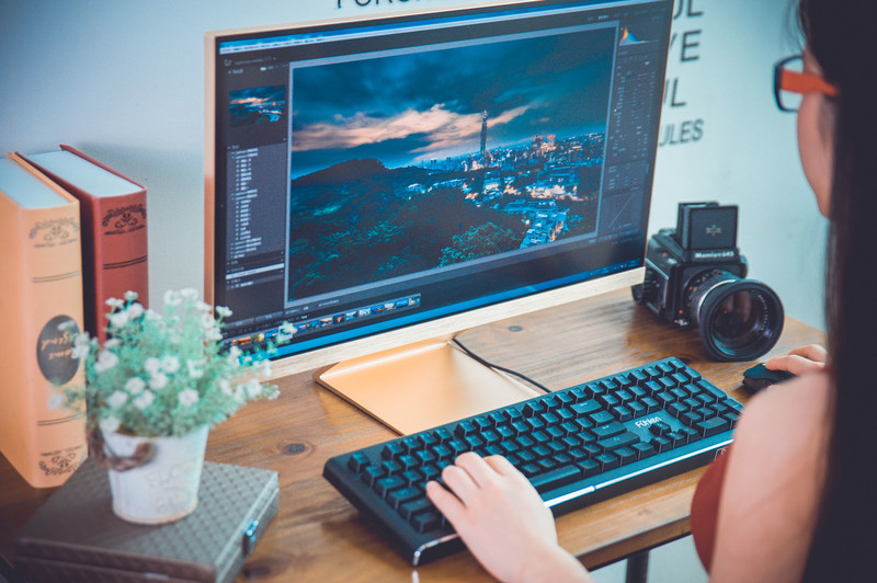 美女摄影师真情告白——HKC B5000摄影发烧友的真爱