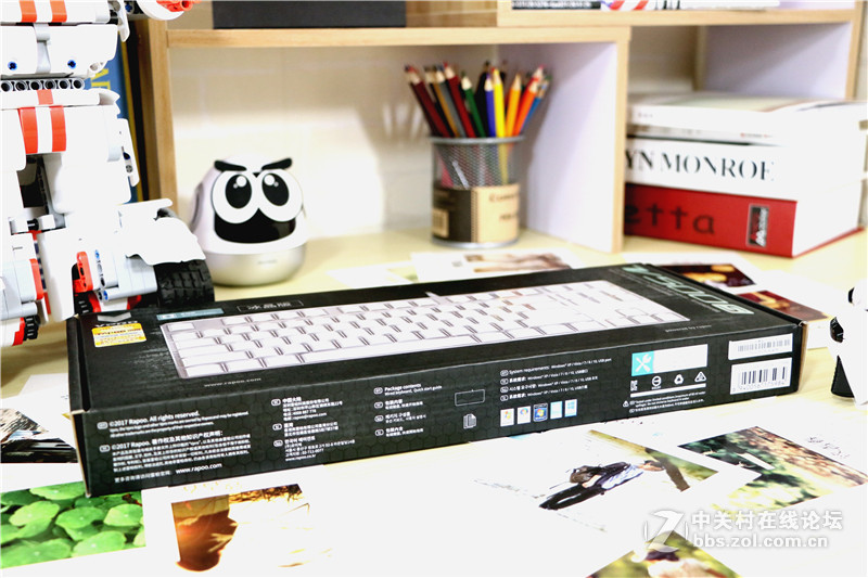 晶莹剔透的颜值，原是实力派—雷柏V500S冰晶版机械键盘评测