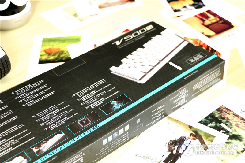 晶莹剔透的颜值，原是实力派—雷柏V500S冰晶版机械键盘评测