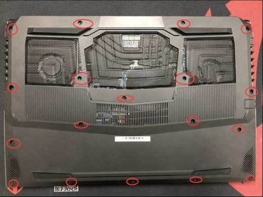 火影影刃Z6拆机升级内存硬盘教程