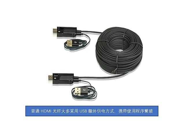 开博尔伯尔光纤HDMI线顺利通过JVC 4K UHD投影机传输距离测试