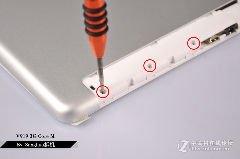 昂达V919 3G Core M / V919 3G AIR  对比拆机！ by sanghua