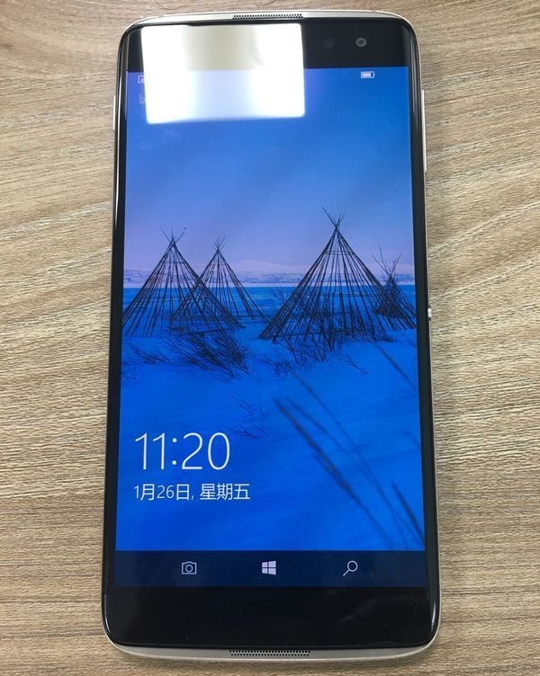 Microsoft 微软美国官网购入Alcatel 阿尔卡特 idol 4S Win10 移动版 手机 咆哮开箱