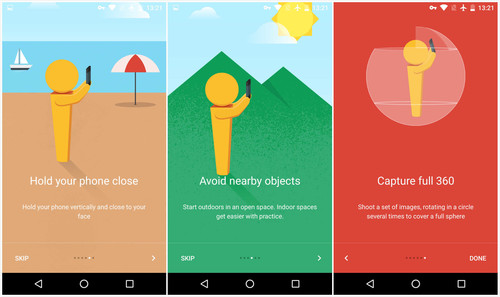 #教程#一分钱不花，教你用手机拍摄球形全景照片