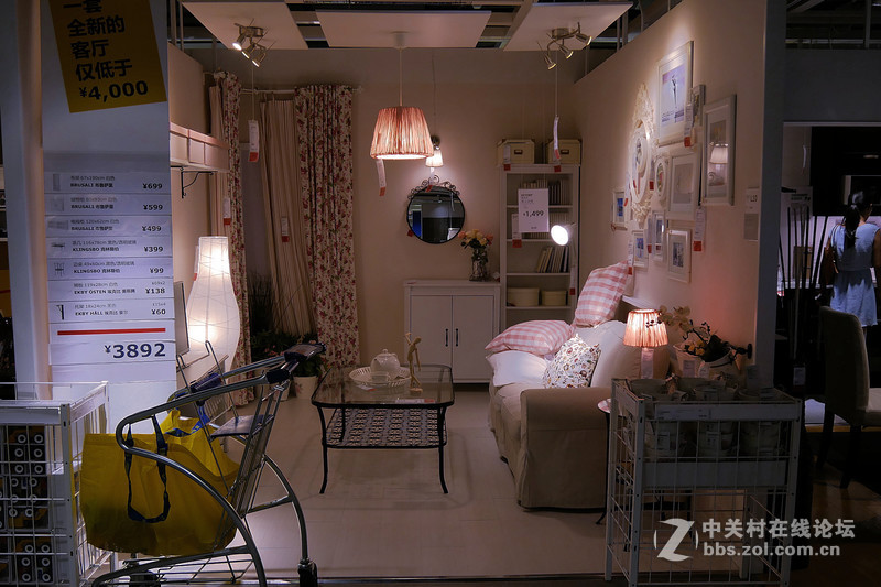 家居大卖场扫拍——室内灯光试机