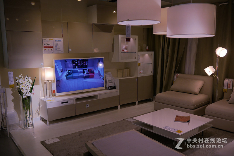 家居大卖场扫拍——室内灯光试机