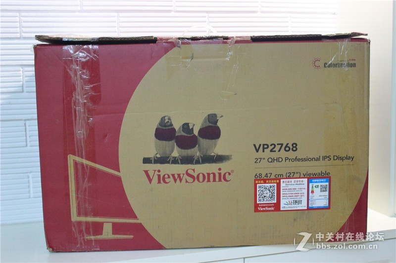 ＃优秀的设计师，需要一款优秀的显示器＃能看到的只有专业——优派VP2768开箱