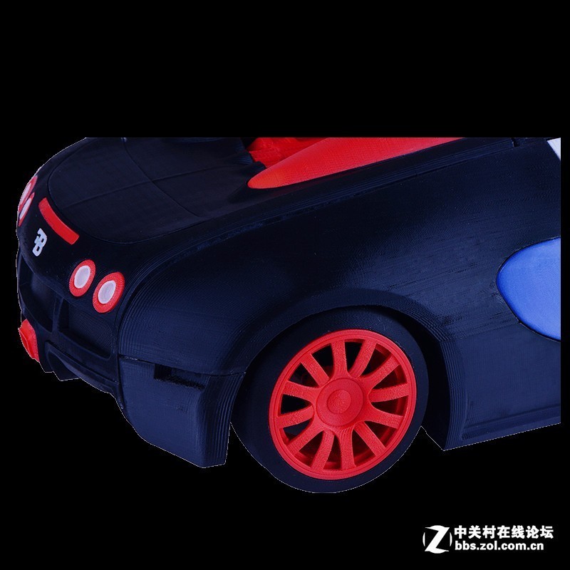 3D打印飞驰的跑车，漂亮极了