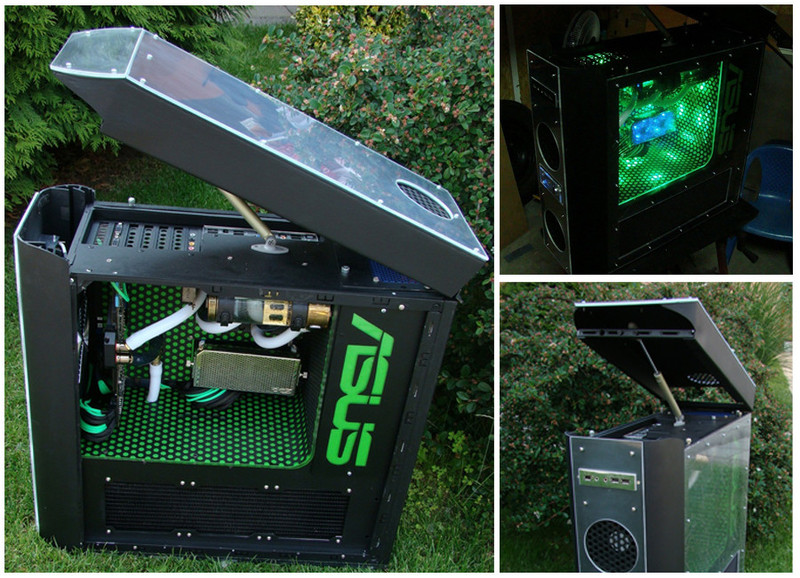 电脑里边种花!国外DIY玩家超炫机箱秀