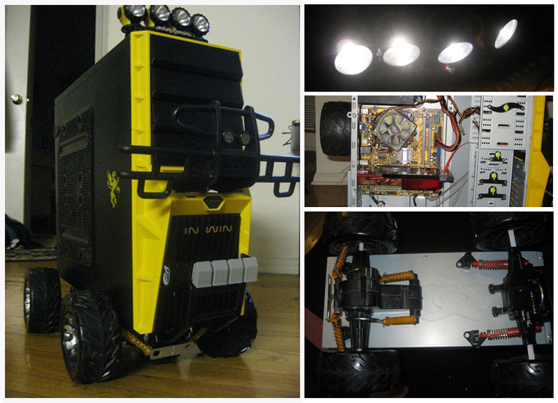 电脑里边种花!国外DIY玩家超炫机箱秀