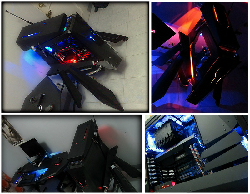 电脑里边种花!国外DIY玩家超炫机箱秀