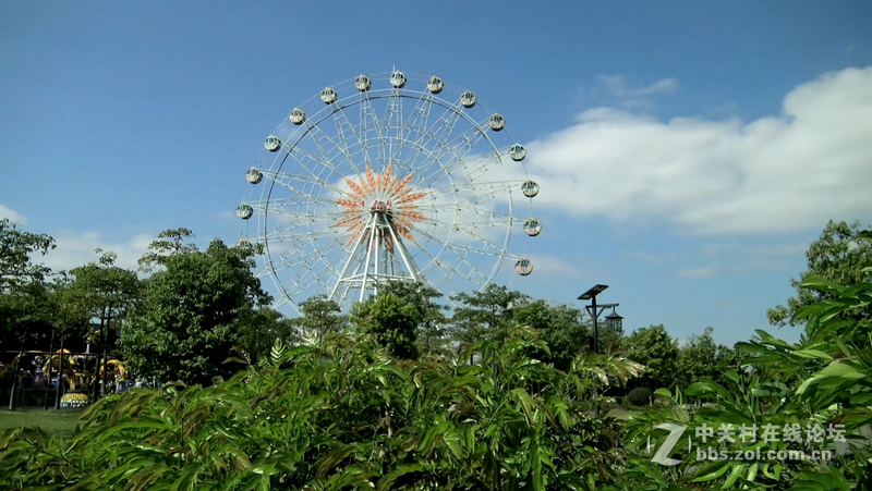 广州最近天气很好，拿着AX30去白云湖拍些风景