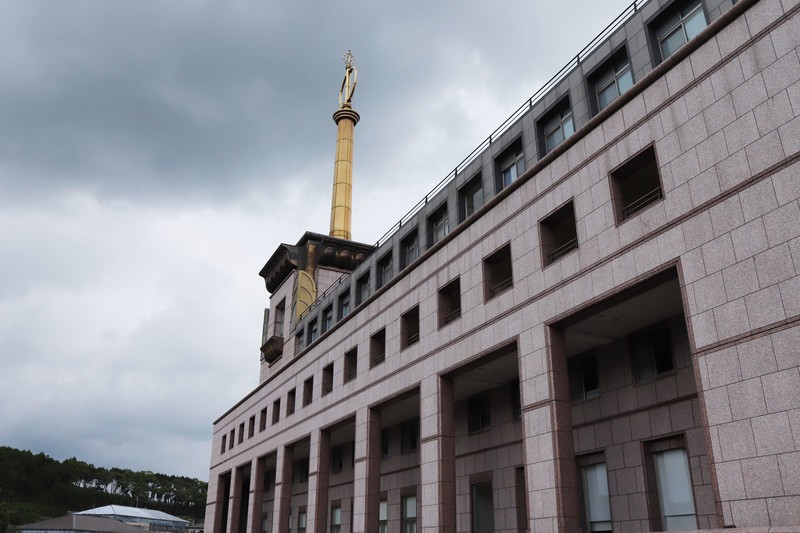 台湾南投县中西建筑风格的中台禅寺