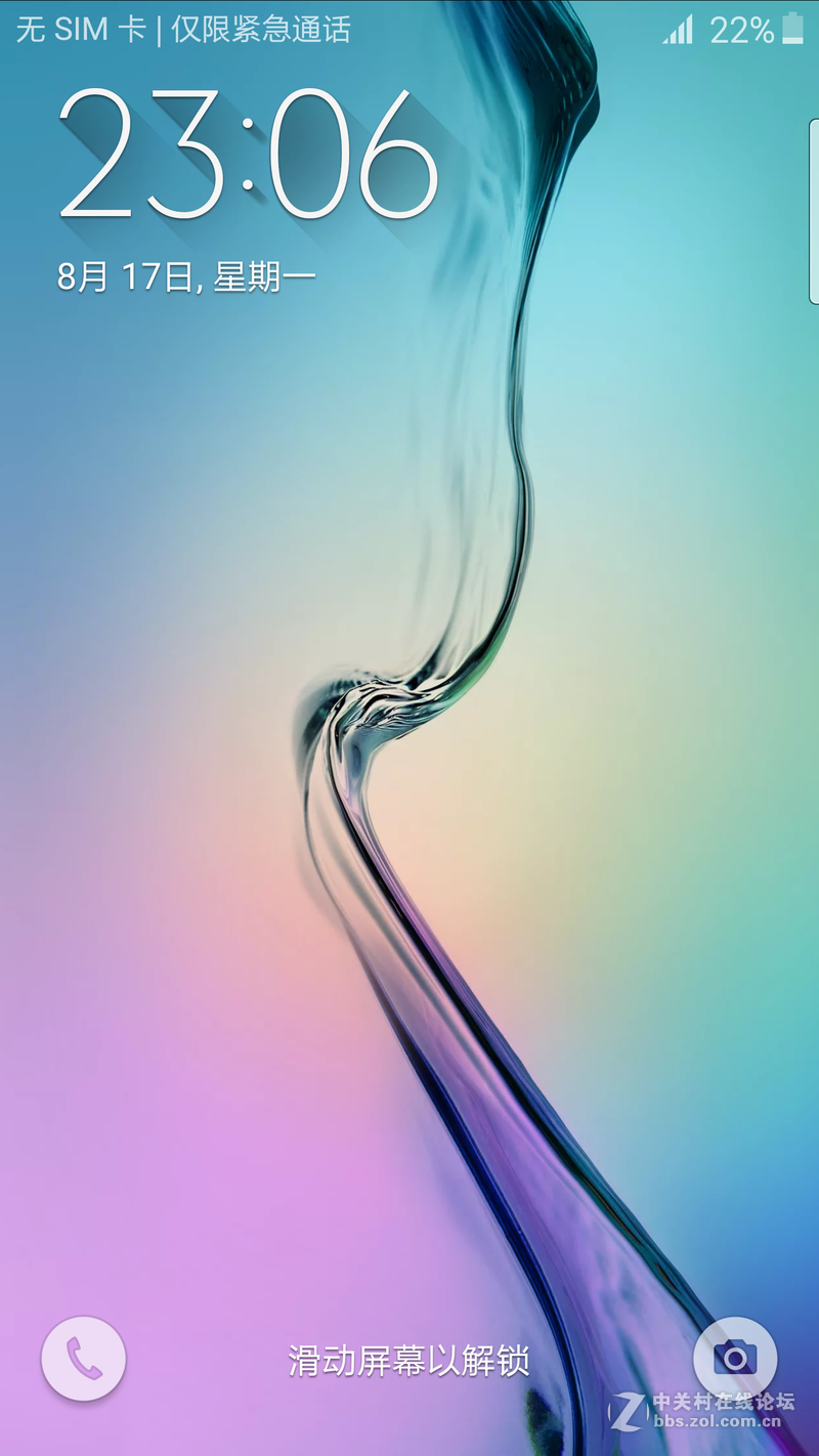 #版主试用# 星空体育平台Galaxy S6 edge，曲面屏新外观