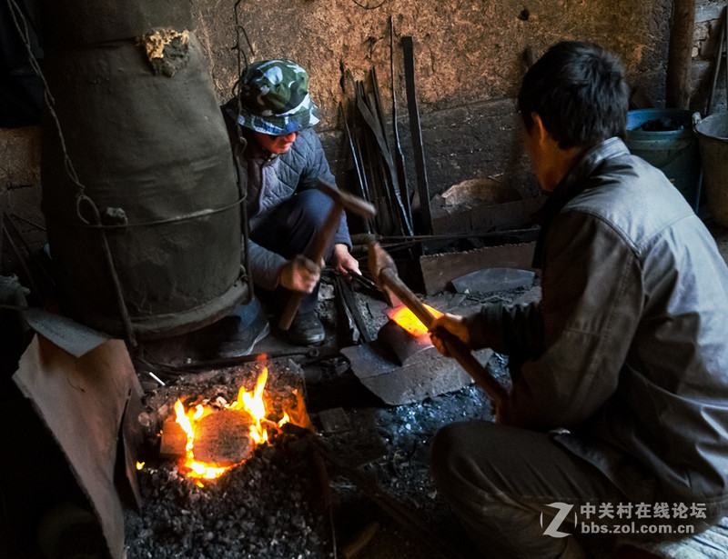 铁匠打铁---民间传统手艺拍摄-中关村在线摄影论坛