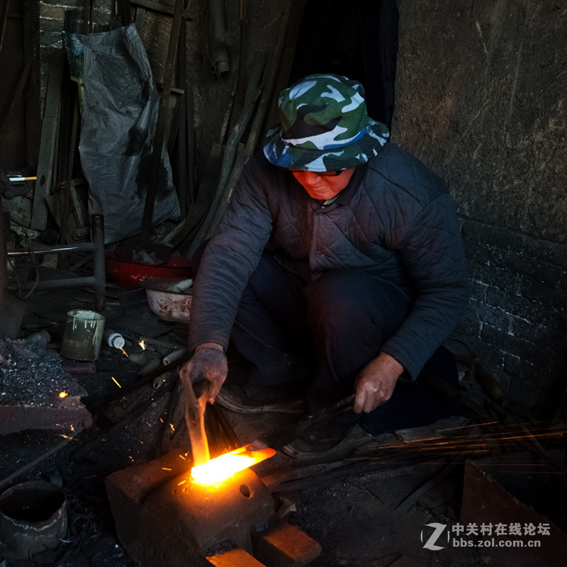铁匠打铁---民间传统手艺拍摄-中关村在线摄影论坛
