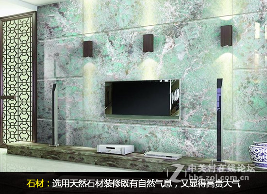 如何选择跟你的BOE电视匹配的电视背景墙材料