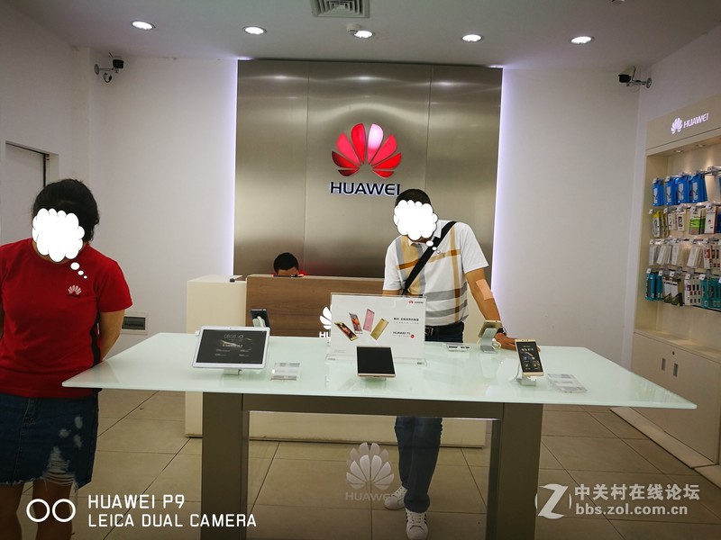 华为P9拍照对比808