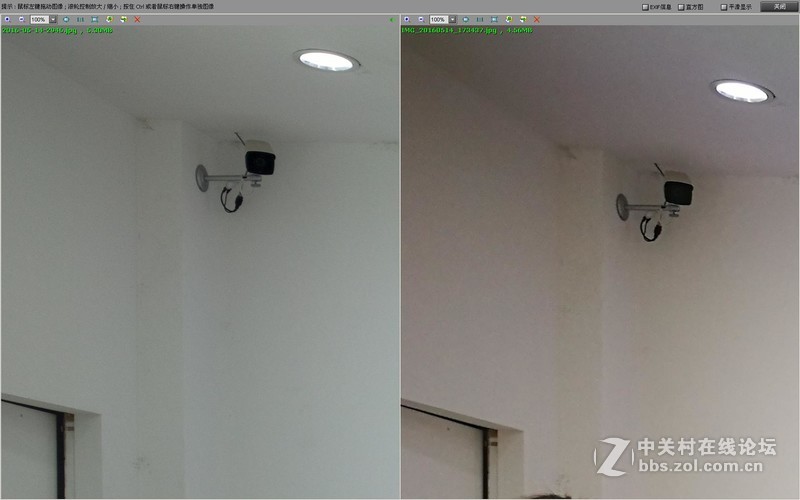 华为P9拍照对比808