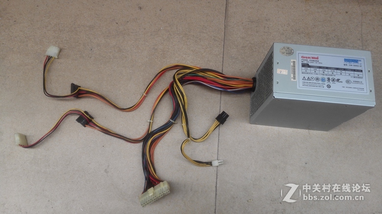 20元/个出成色爆新的长城智能网星 额定285W 带24PIN 4PIN 显卡独立供电6PIN