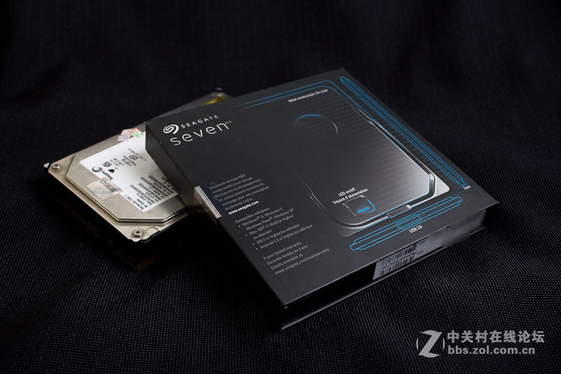 #希捷Seven，薄出极限# 开箱图赏，机械金属风