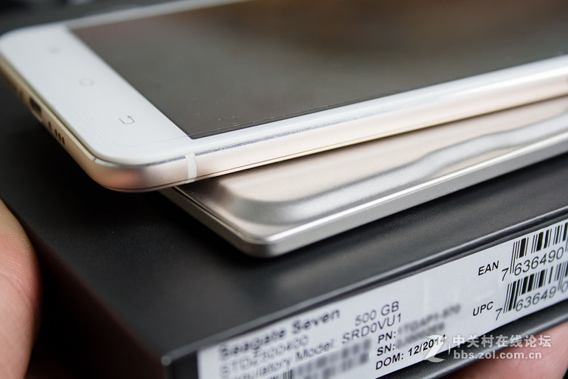 #希捷Seven，薄出极限# 开箱图赏，机械金属风