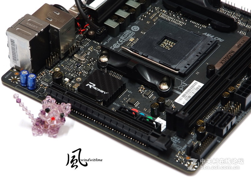 AMD首款RYZEN ITX主板 - BIOSTAR X370GTN解析