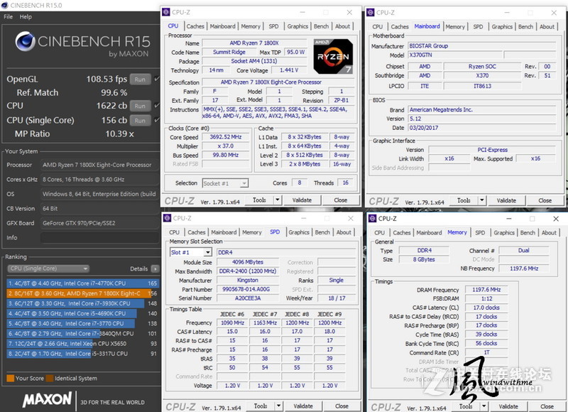 AMD首款RYZEN ITX主板 - BIOSTAR X370GTN解析