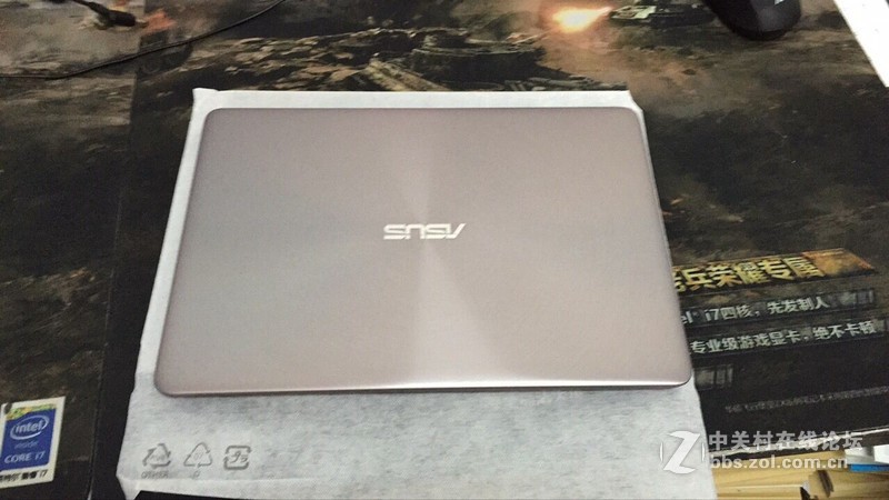 华硕U410UQ7200 新品拆机 图解