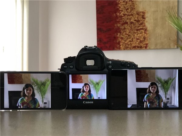 苹果iPhone X/Pixel 2 XL/单反之间人像模式对比：风格各异