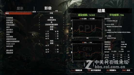 为学妹而测试《古墓丽影：暗影》 蓝宝石RX570白金版畅玩