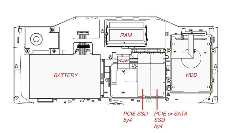 火影地狱火X6拆机 升级内存硬盘教程