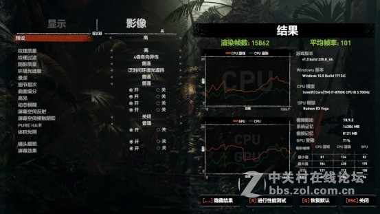 为学妹而测试《古墓丽影：暗影》 蓝宝石RX570白金版畅玩