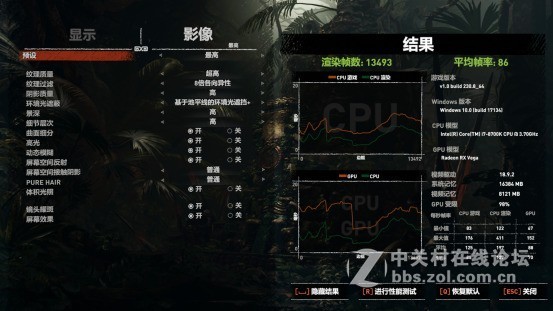 为学妹而测试《古墓丽影：暗影》 蓝宝石RX570白金版畅玩