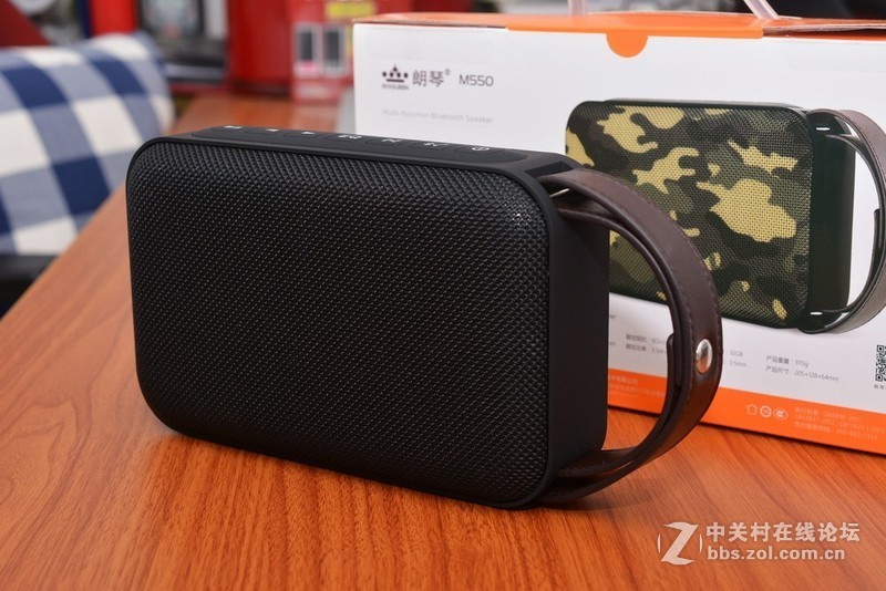 音质优良功能丰富，体验朗琴M550手提式时尚蓝牙音响