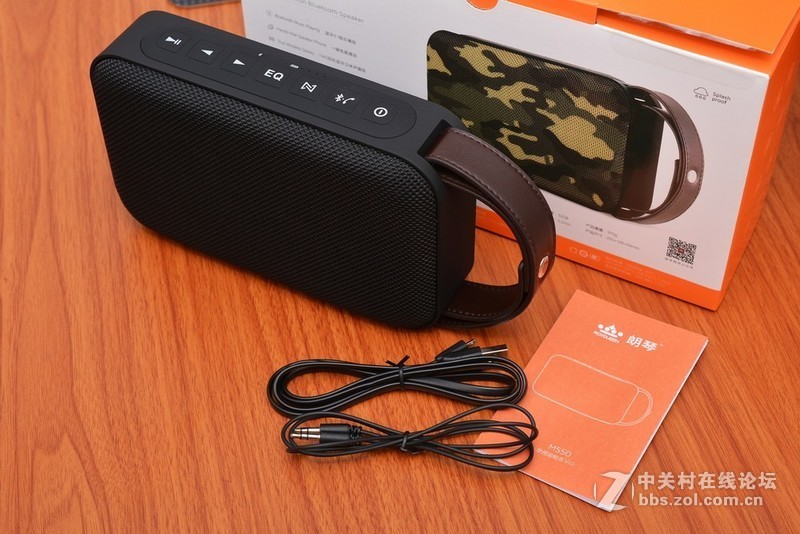 音质优良功能丰富，体验朗琴M550手提式时尚蓝牙音响