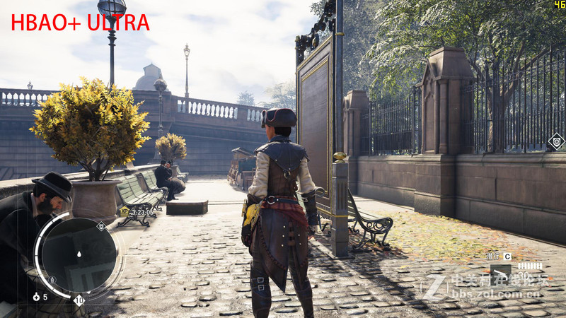 GTX970实测刺客信条枭雄中的NVIDIA特效