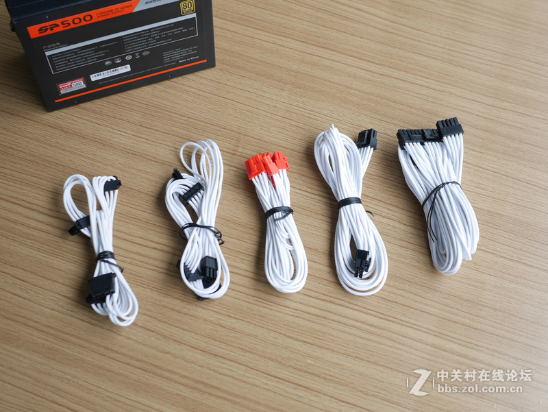 游戏悍将SURPASS SP500全模组500W电源四奶机入手安装