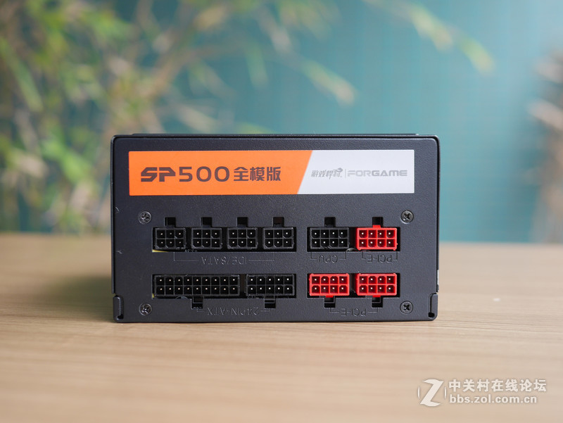 游戏悍将SURPASS SP500全模组500W电源四奶机入手安装