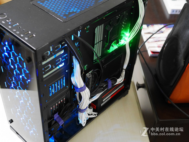 游戏悍将SURPASS SP500全模组500W电源四奶机入手安装