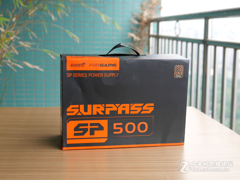 游戏悍将SURPASS SP500全模组500W电源四奶机入手安装