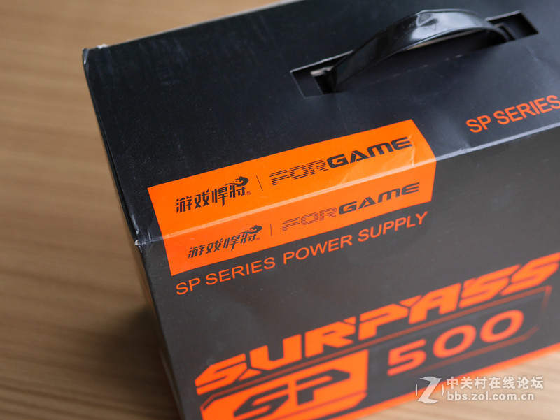 游戏悍将SURPASS SP500全模组500W电源四奶机入手安装