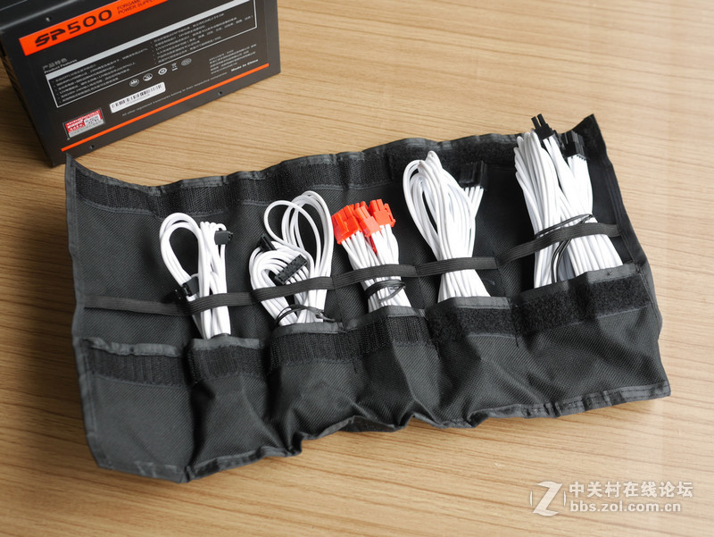 游戏悍将SURPASS SP500全模组500W电源四奶机入手安装