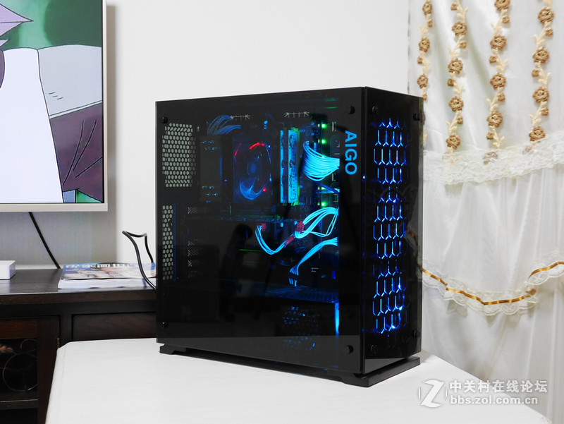 游戏悍将SURPASS SP500全模组500W电源四奶机入手安装