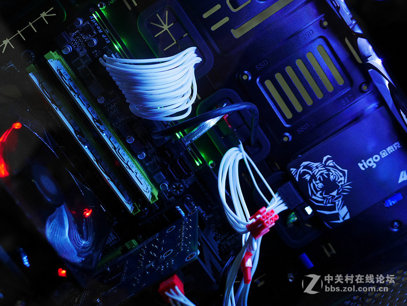 游戏悍将SURPASS SP500全模组500W电源四奶机入手安装