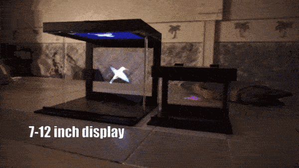 用手机就能实现的全息图