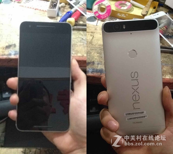 华为Nexus 6（2015）真机谍照曝光