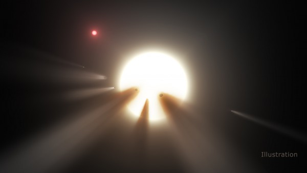 外星人的超级建筑？新报告证实彗星引发光线变化