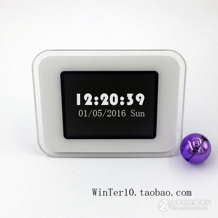 妖灵 全新数码相框+时钟　19.8元 低价清仓，数量不多！！